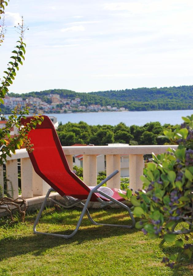 Seaview Luxury Apartment "Lucy" With Terrace & Vintage Summer Kitchen トロギール エクステリア 写真